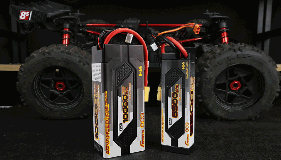 11.4V 6500mAh比賽級RC電動車模電池 Gens Ace Advanced